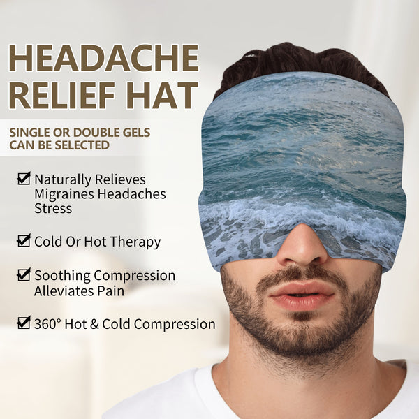 Retreating Personalize Ice Head Wrap