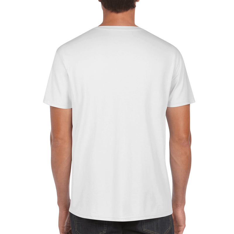 Perfecto Men's Cotton Front Back Printing T Shirt