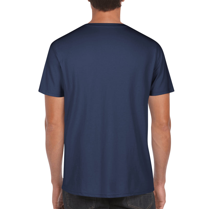 Perfecto Men's Cotton Front Back Printing T Shirt