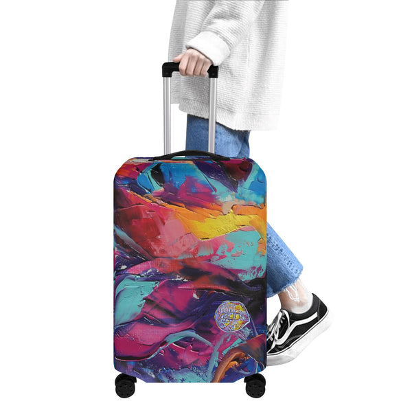 Muah-luck Polyester Luggage Cover