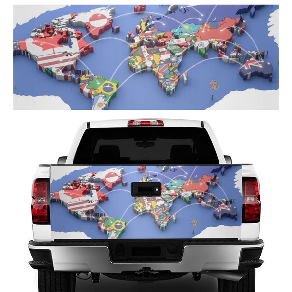 Travelers Truck Decals Sticker