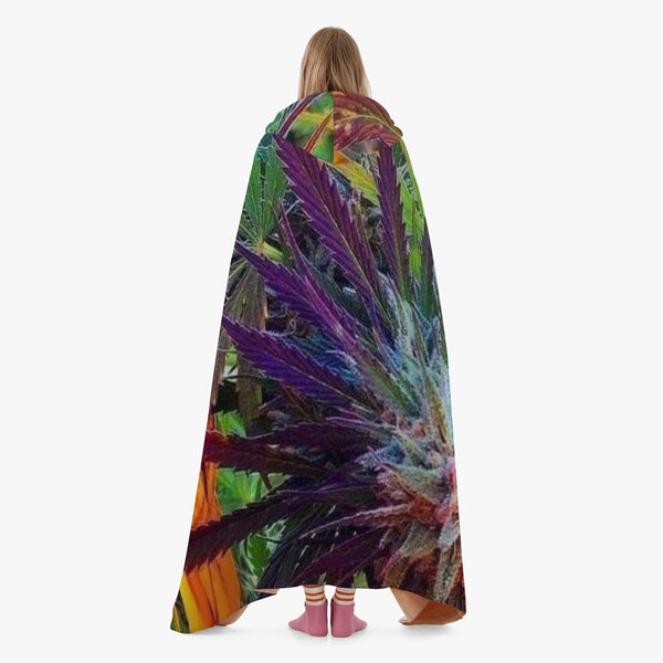 320. Wrap me in sticky Casual Dual-Sided Stitched Hoodie Blanket