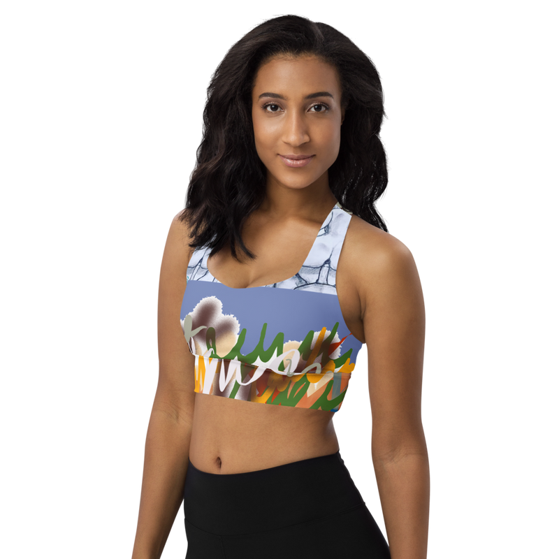 Just Tasty Longline sports bra