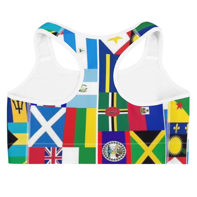 Throw ur Flags up Sports bra