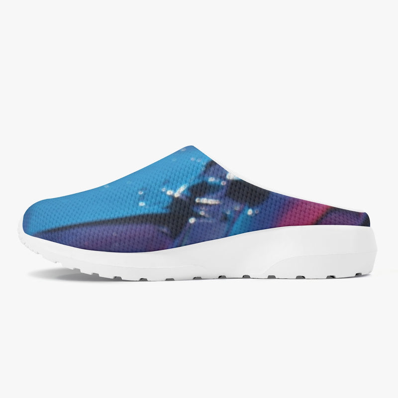 218. Galaxy Drippin Casual Mesh Non-Woven Slippers