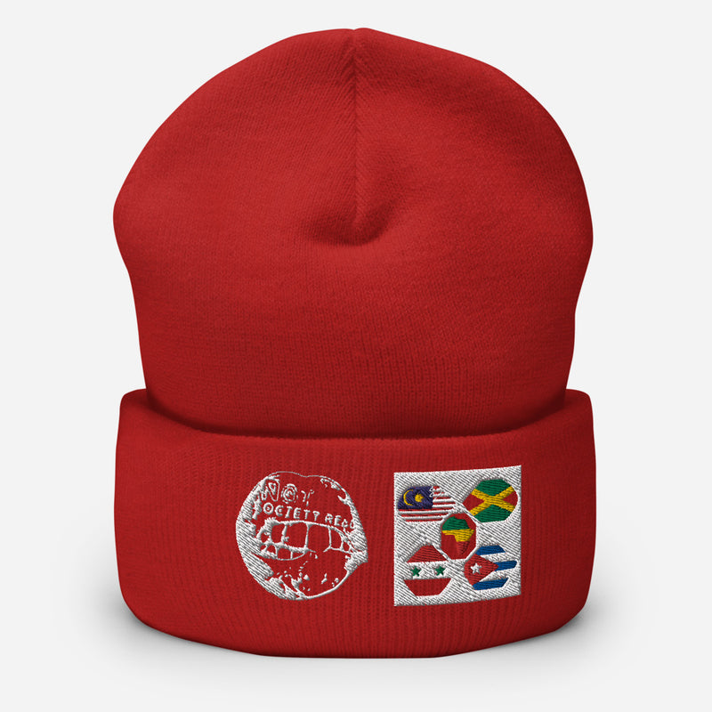 Customizable Show your flags Cuffed Beanie hat