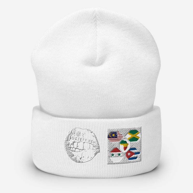 Customizable Show your flags Cuffed Beanie hat