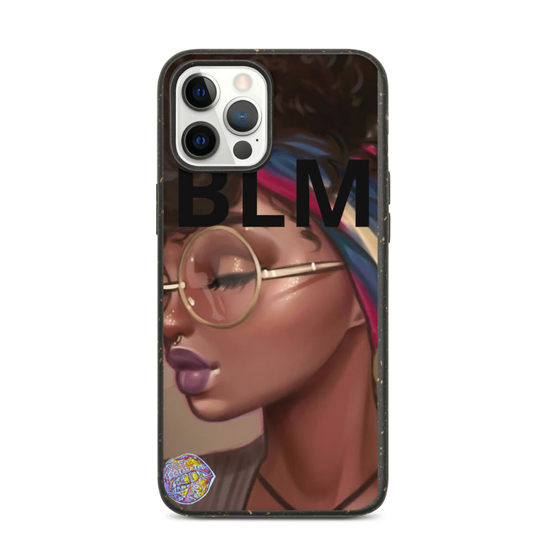 BLM Speckled iPhone case
